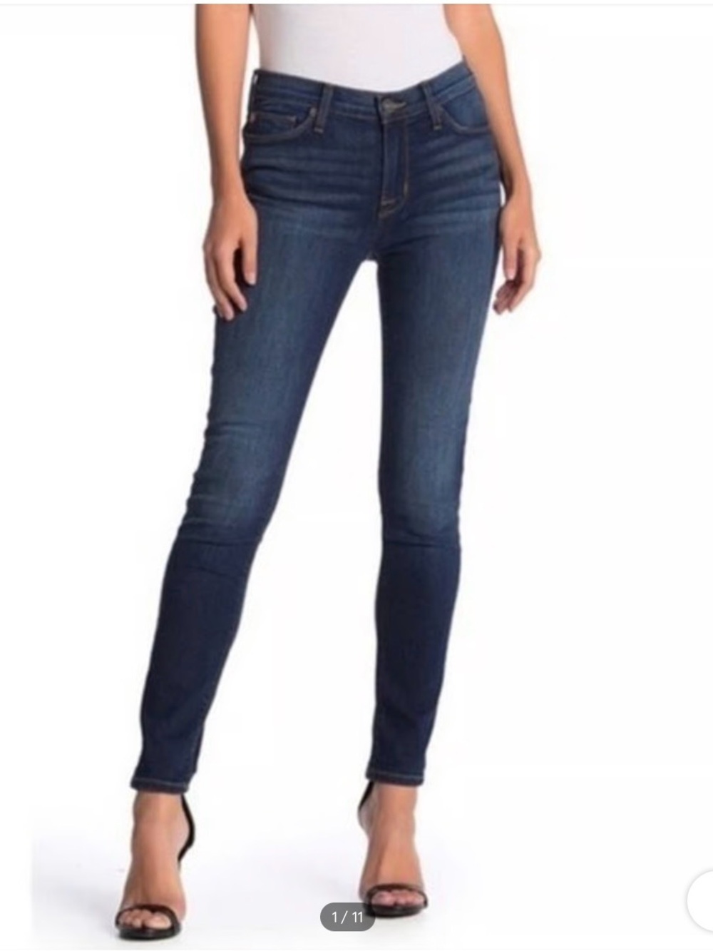 Hudson Jeans Women's Dark Indigo Skinny Jeans